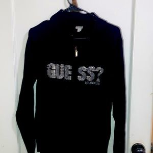 Y2K black Guess jacket